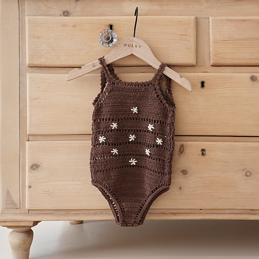 [NOTHING BUT AMOR x PULEV] 24SS - 5　CHOCOLATE BODYSUIT